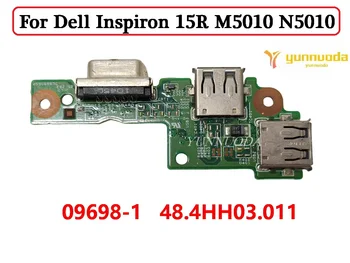 09698-1 Dell Inspiron 15R M5010 N5010 USB Kurulu VGA Kurulu 48.4HH03.011 50.4HH02. 201 iyi Test edilmiş