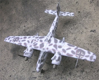 1/33 Ölçekli Almanya Ta - 154 Sivrisinek Savaşçısı Gece DIY Zanaat Uçak 3D Kağıt Modeli Kitleri Oyuncaklar Askeri Model