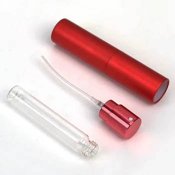 1 Adet 10ml Döner Geri Çekilebilir Parfüm Sprey Şişesi ağız spreyi Şişelenmiş Taşınabilir Şişe Küçük Örnek Şişeleme Teleskopik Şişe