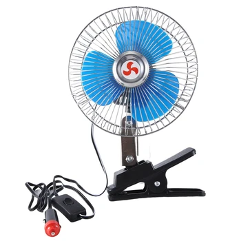 1 Adet 12V araba fanı yaz ısı Fan dağılımı Fan soğutma fanı otomotiv malzemeleri