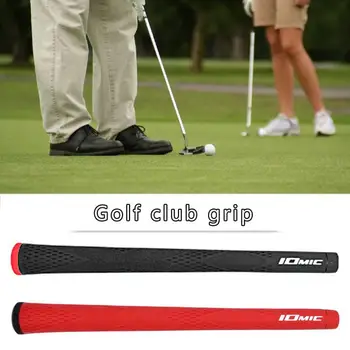 1 adet Golf Paslanmaz Çelik Kavrama Golf Kulübü Kavrama Kauçuk Siyah Ve Kırmızı Golf Demir Kavrama Golf Ekipmanları Aksesuarları damla nakliye