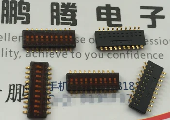 1 ADET İthalat Tayvan yuvarlak DIP DHN-10-V DIP anahtarı 10 haneli 1.27 mm yama kodlama filmi