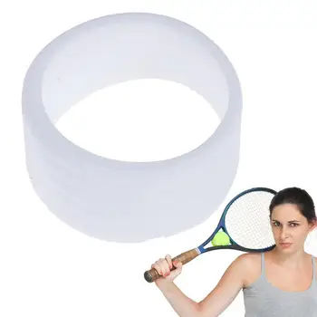 1 ADET Tenis Raketi Kavrama Bandı Halka Sıkı Tenis Raketi Kavrama Bandı Kauçuk Halka Tenis Raketi Sapları kaymaz Badminton Tenis