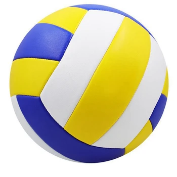 1 Adet Voleybol Yumuşak Ve Taşıması Kolay Profesyonel Oyun Voleybol Plaj Açık Kapalı Eğitim Topu