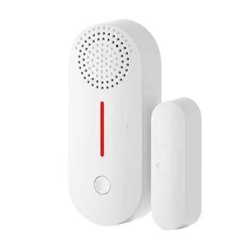 1 Adet Wifi Alarm Kablosuz Manyetik Kapı Pencere Sensörü Pencere Ve Kapı Alarmları Tuya Akıllı Cihazlar