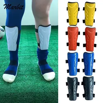 1 Çift Futbol tekmelikler Pedleri çocuk futbolu koruyucu yastık Bacak Kollu Futbol koruyucu yastık Çocuklar Diz Desteği Çorap