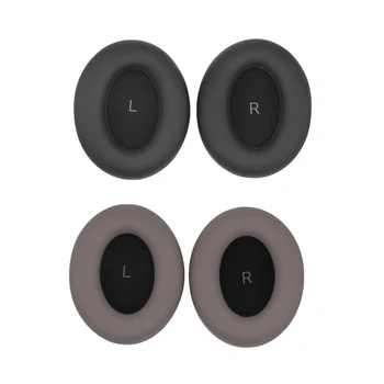 1 Çift Kulaklık Kapakları MOMENTUM 4.0 Kulaklık Kolayca Değiştirilebilir Kulaklık koruyucu kovanlar Toka Yastıkları Dayanıklı Siyah