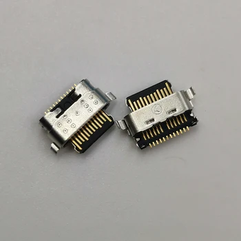10-100 Adet Orijinal USB şarj portu Şarj cihazı samsung için konektör Galaxy A11 A115F A02S A025 A01 Çekirdek A013F A03S A037F M11 M115
