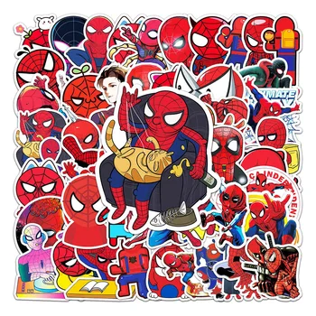 10/30/57 adet Disney Marvel Avengers Örümcek Adam Çıkartmalar Süper Kahraman Anime Çıkartmaları Oyuncak DIY Kaykay Dizüstü Serin Sticker Çocuklar için