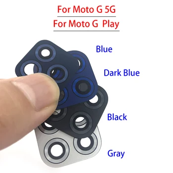 10 ADET Moto E 2020 İçin E7 Artı Bir Hiper Fusion G10 G30 G 5G Oyun Bir yakınlaştırma kamerası Cam Lens Tutkal İle Etiket Yapıştırıcı