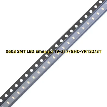 100 ADET 0603 SMT LED Zümrüt 19-217 / GHC-YR1S2 / 3 T