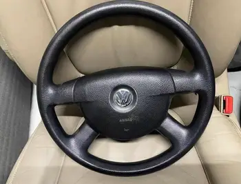 100 % Gerçek Karbon Fiber Araba Direksiyon VW Volkswagen Passat İçin B6 2006