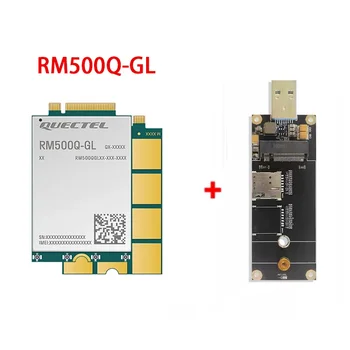100 % Yeni ve Orijinal Quectel RM500Q-GL Cips RM500QGLAB-M20-SGASA RM500Q IoT / eMBB optimize edilmiş 5G Kedı 16 M. 2 Modülü C Tipi adaptör