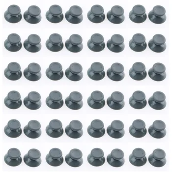 1000 adet microsoft xbox one 360 denetleyici Siyah / Gri Analog Sopa Thumbsticks Joystick Kap Mantar Kafa tutma kapağı