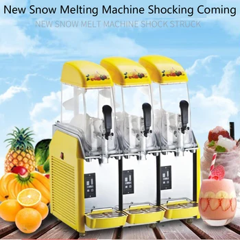 12L Ticari Slush Granita Makinesi Slushies maker Sıkacağı İçecek Margarita Smoothie Dondurulmuş İçecek otomatı