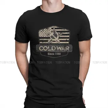 1980 Yılından bu yana Klasik COD Siyah Ops Soğuk Savaş 15 T Shirt Vintage Genç Alternatif Gevşek Crewneck Tişört Üst erkek Kısa Kollu