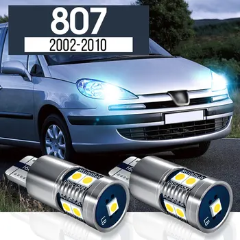 2 adet LED park lambası Gümrükleme Lambası Aksesuarları Canbus Peugeot 807 2002-2010 İçin 2003 2004 2005 2006 2007 2008 2009
