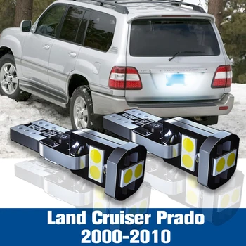 2 adet led plaka aydınlatma ışığı Lamba Aksesuarları Canbus Toyota Land Cruiser Prado 2000-2010 İçin 2003 2004 2005 2006 2007 2008 2009