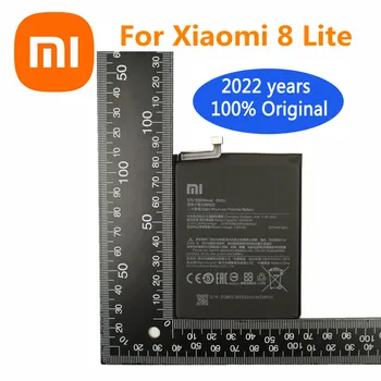 2022 Yıl Xiao Mi Orijinal Telefon Pil BM3J İçin Xiaomi 8 Mi 8 Lite Mi8 Lite 3350mAh Yüksek Kapasiteli Polimer Yedek Pil