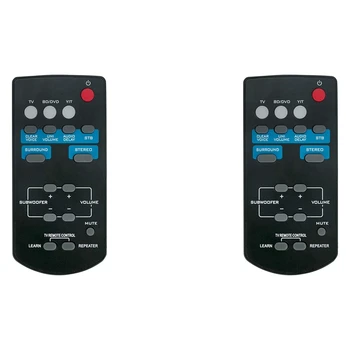 2X FSR60 WY57800 Uzaktan Kumandayı Değiştirin Yamaha Soundbar İçin ATS-1010 YAS-101 YAS-101BL YAS-CU201 ATS1010 YAS101 YAS101BL
