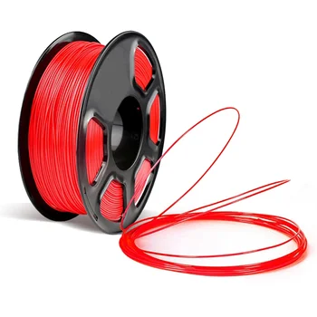 3D Yazıcı Filament, PETG Filament, 3D Yazıcı için 1.75 mm Filament 1KG Makara PETG Kırmızı