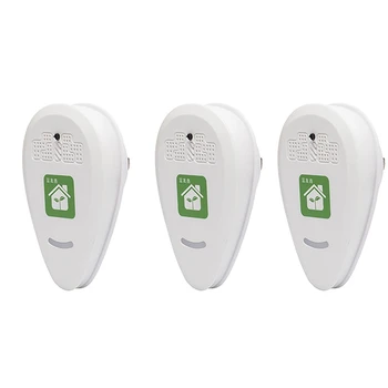 3X Plug İn Hava Temizleyici Mini Taşınabilir 5-12 Milyon Negatif İyon Hava Temizleyici Yatak Odası Mutfak Banyo Ofis İNGİLTERE Tak