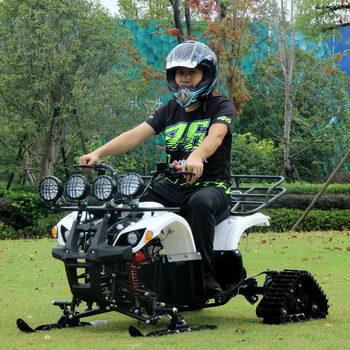 48v / 60v 720w Elektrikli Küçük Boğa 4 Tekerlekli Off - road Motosiklet Parça Kar Araci Kızak Kurulu arazi aracı Dağ Aksı
