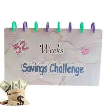 52 Haftalık Para Tasarrufu Bütçe Ciltçisi Bütçe Kitabı Ve Tasarruf Zorlukları Bütçe Ciltçisi ve Para Tasarrufu Ciltçisi Bütçeli Kitap