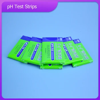 80 Şeritler / paket PH Test Şeritleri Tam PH ölçer PH Denetleyici 1-14st Göstergesi Turnusol Test Cihazı Kağıt Su Soilsting Kiti Fabrika
