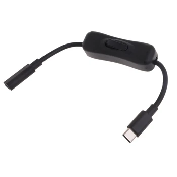Ahududu için Açma/Kapama özellikli Kullanışlı USB C Erkek-Dişi Uzatma Kablosu