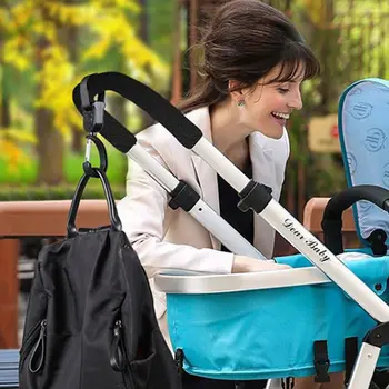 Aksesuarları Tekerlekli Sandalye Organizatör Taşıma Çantası Kanca Ayı Çanta Askısı Pram Kanca Bebek Askısı Bağlama Bebek Çantası Arabası Kanca
