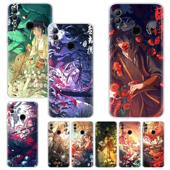 Anime Mo Dao Zu Shı Baskı Yumuşak Kılıf için Huawei Onur 10 9 9X 8A 8X8S Y5 Y6 Y7 Y9S Telefon Kabuk 20 Lite P Akıllı Z 50 Desen Kapak