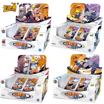 Anime Naruto Kartları Kutusu Anime Figürü Kart Güçlendirici Paketi Sasuke Koleksiyonu Flash Kart Oyuncak Doğum Günü noel hediyesi Çocuklar için