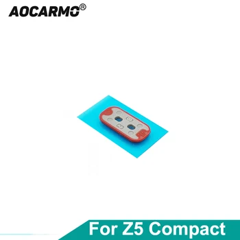 Aocarmo Mic Mikrofon Kapağı Silikon Ped İçin Yapıştırıcı İle SONY Z5 Kompakt E5803 E5823 Z5mini Z5C