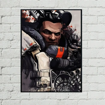 Apex Legends video oyunu Posteri PC, PS4, Özel Rol yapma Oyunu Tuval Özel Poster duvar tablosu Ev Dekorasyon Hediye