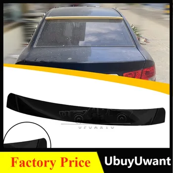Araba Aksesuarları Fabrika Doğrudan ABS Plastik Parlak Siyah Arka Pencere Çatı Spoiler KİA Forte 2010 İçin