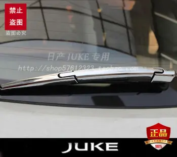 Araba Arka Silecek nissan için kapak Juke 2010 - 2021 için ABS Krom Kaplama Dekorasyon
