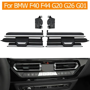 Araba Dashboard Orta Klima AC Havalandırma Çıkışı Izgara tamir kiti BMW İçin 1 2 3 4 Z4 X3 X4 Serisi F40 F44 G20 G26 G29 G01 G02
