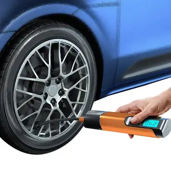 Araba Elektrikli hava pompası Taşınabilir Kablosuz Kompresör lastik şişirme Deflate Şişirme LED USB Şarj Araba Motosiklet Bisiklet Topu