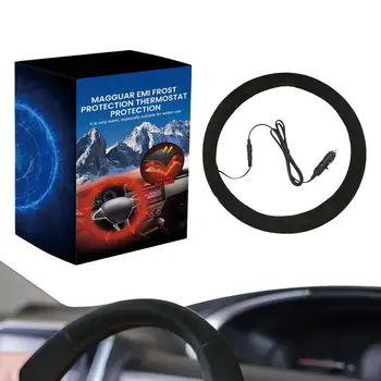 Araba hızlı el ısıtıcı ısıtmalı direksiyon Koruyucu Kapak Otomatik direksiyon ısıtıcı el ısıtıcı oto malzemeleri İçin