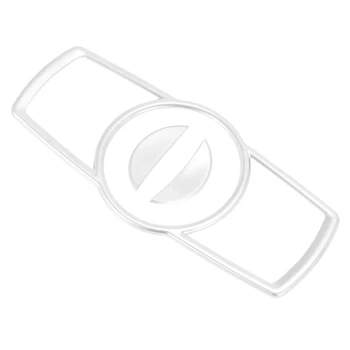 Araba İç Far Başkanı ışık anahtarı Düğmesi Dekor Çerçeve Trim Sticker Bmw 5 Serisi F10 2011-2014