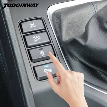 Araba start stop off düğmesi Otomatik Motor Eliminator Yakın İptal pil korumak aksesuarları hyundai tucson 2015-2020 için