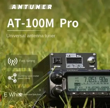 AT - 100M Pro Evrensel Anten Tuner Otomatik ve Manuel Ayar YAESU / ICOM / KENWOOD