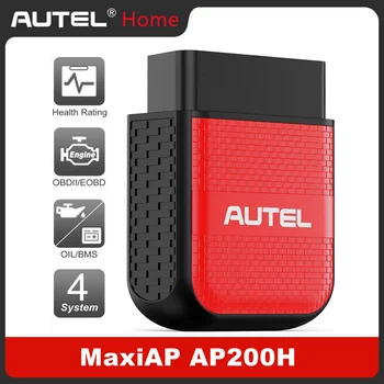 Autel MaxiAP AP200H Motor/ Tran/ ABS / SRS Sistemi Teşhis Aracı ile Yağ / BMS Sıfırlama Servis OBD2 Tarayıcı AP200 H Sağlık Raporları