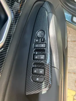 Avrupa Versiyonu için değil! Kia Sportage için NQ5 2022 2023 İç Kapı Kolu Kase Düzeltir Sticker Pencere Anahtarı Kapağı ABS Araba Styling
