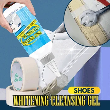 Ayakkabı Temizleyici Kiti Kaldırır Ayakkabı Beyazlatma Temizleme Jeli Ayakkabı Yıkama Makinesi Kir Ve Sarı Ayakkabı Temizleme Köpük Temizleyici