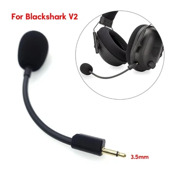 Ayrılabilir Mikrofon BlackShar V2 / BlackSharV2 Pro Oyun mikrofonlu kulaklık Köpük Kapaklı Geliştirilmiş Oyun Deneyimi