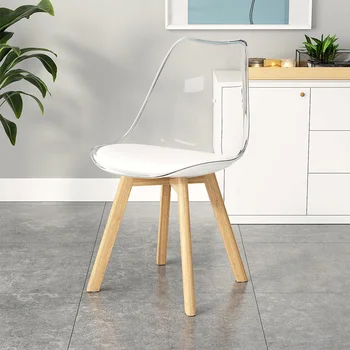 Bahçe Beyaz yemek sandalyesi Su Geçirmez yemek sandalyeleri İskandinav düğün sandalyeleri Bar Minimalist Cadeira mutfak mobilyası A1