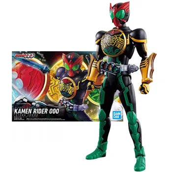 Bandaı Hakiki Şekil Kamen Rider OOO model seti Şekil katlı Standart OOO Tatoba Combo Koleksiyon Modeli Aksiyon Figürü Çocuk Oyuncakları