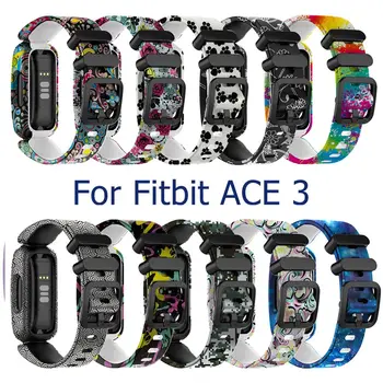 Bilek Kayışı Silikon Bilezik Fitbit Ace 3 / ınspire 2 kordon akıllı saat Bilezik Yedek Çocuklar Bileklik Saat Kayışı